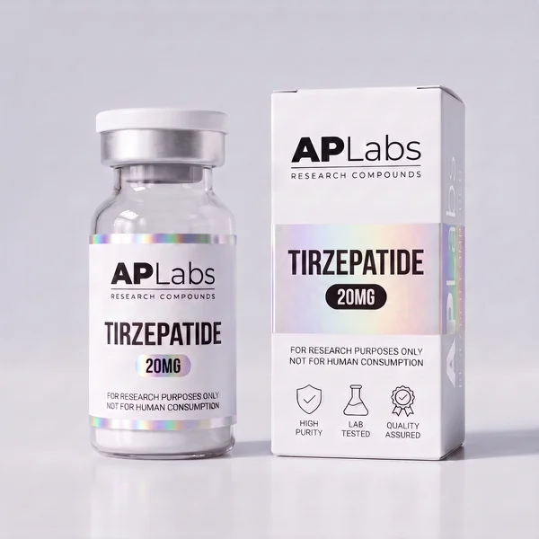 Tirzepatide 20mg — péptido de investigación >99% pureza, comprar en Argentina